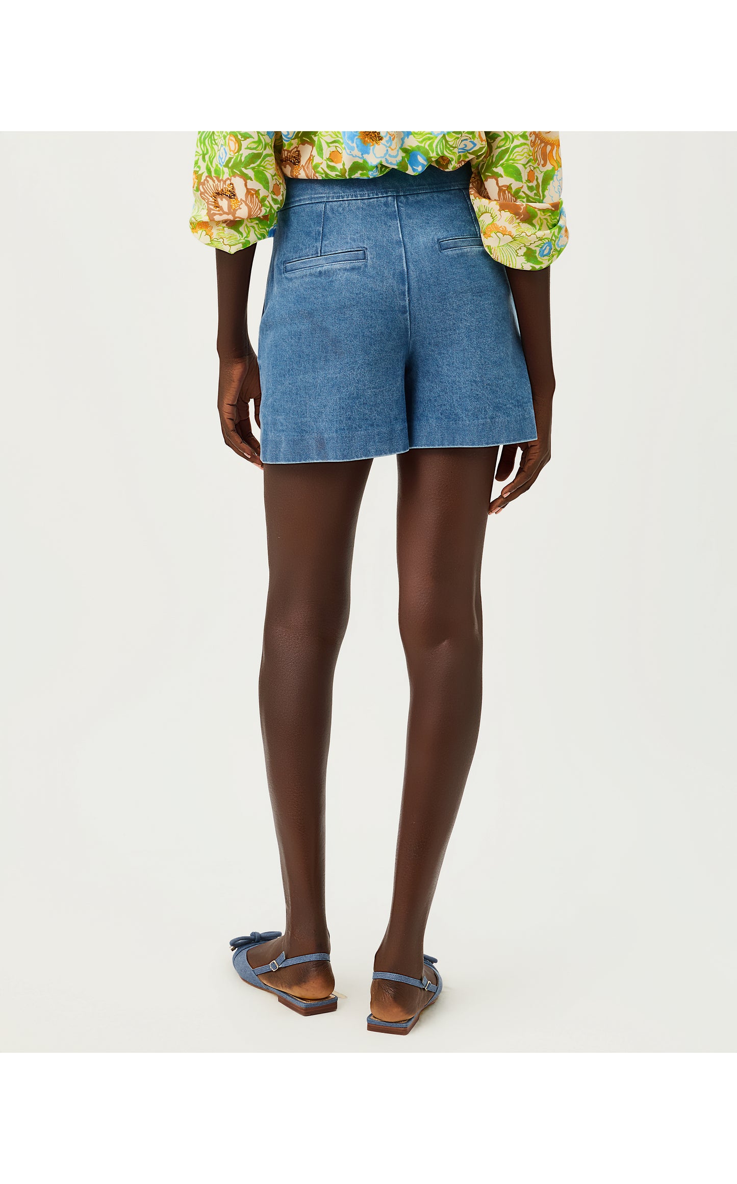 Sarissa Stretch Denim Short Sympeony Wash
