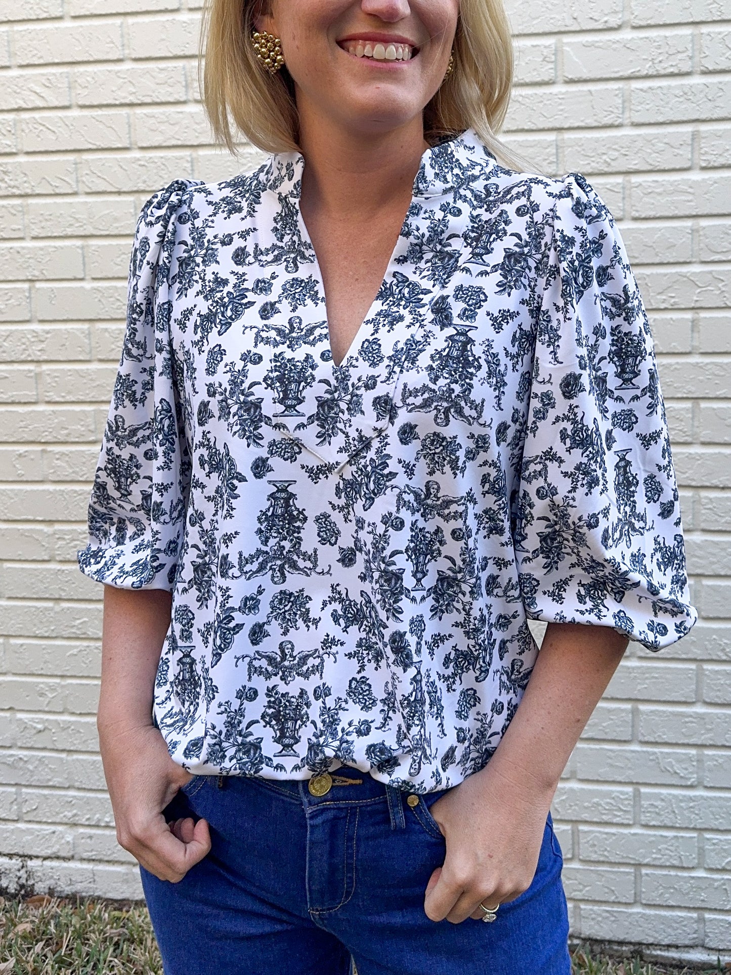 Eliza Top Roman Holiday