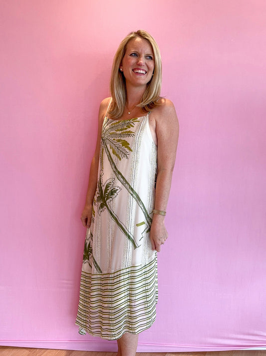 Isabella Maxi Dress Cream
