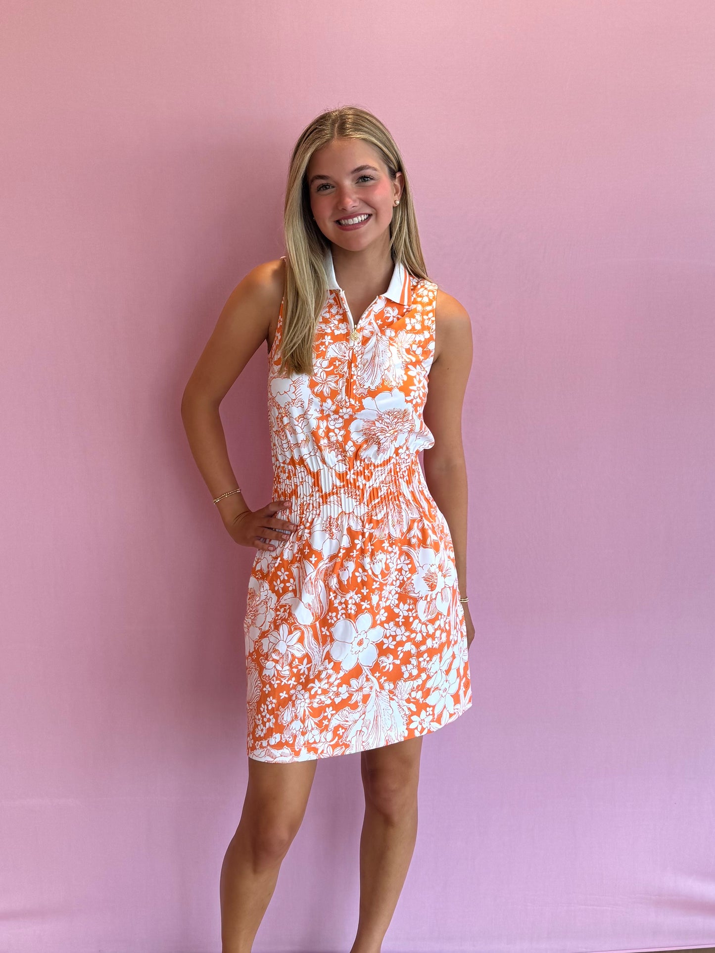 Love Active Sleeveless Dress UPF 50+ Budding Romance