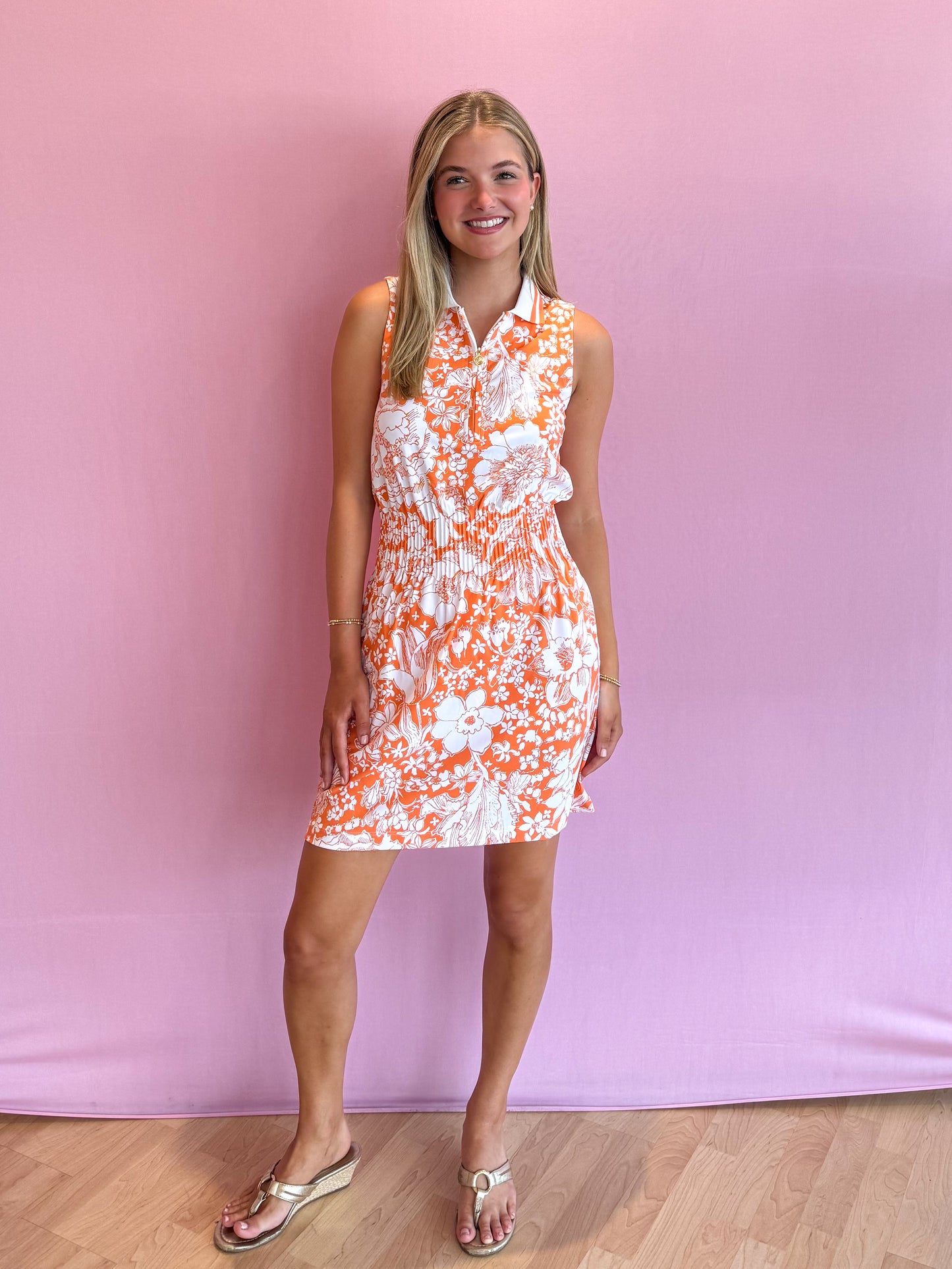 Love Active Sleeveless Dress UPF 50+ Budding Romance