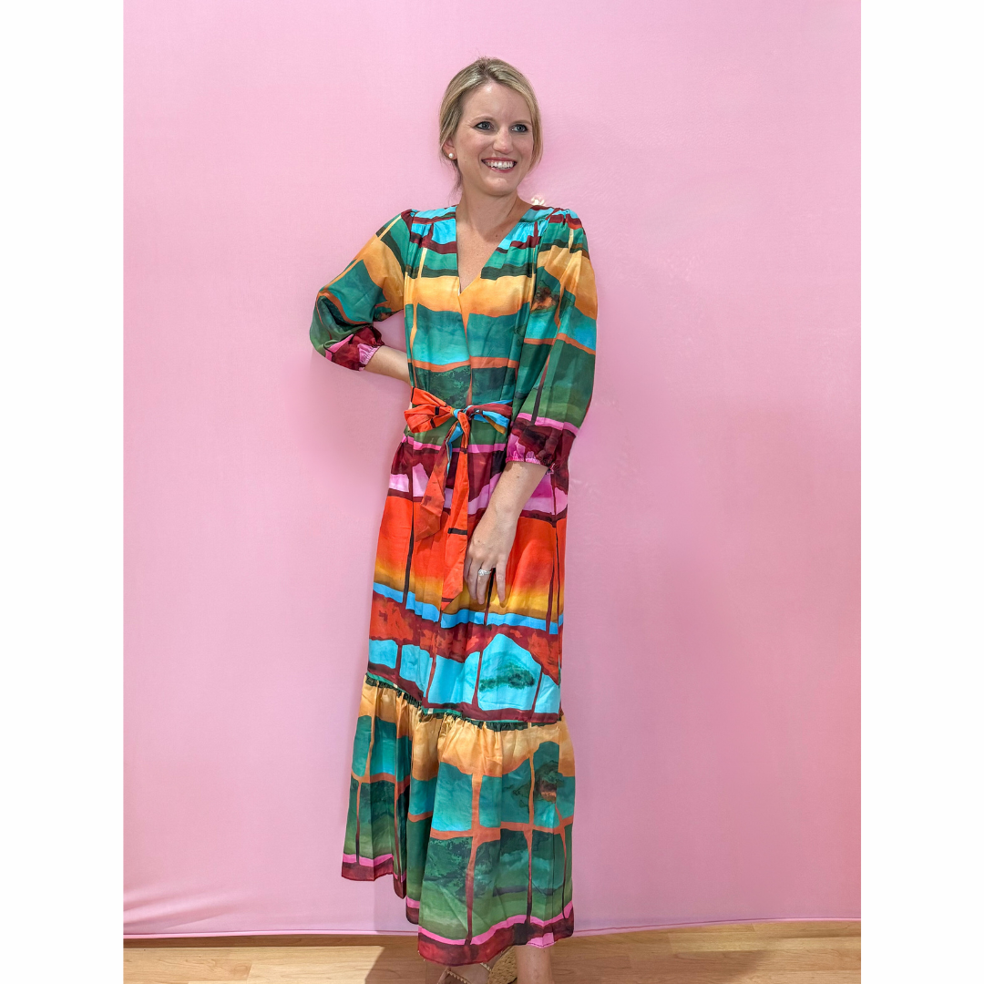 Nala Sunset Maxi Dress