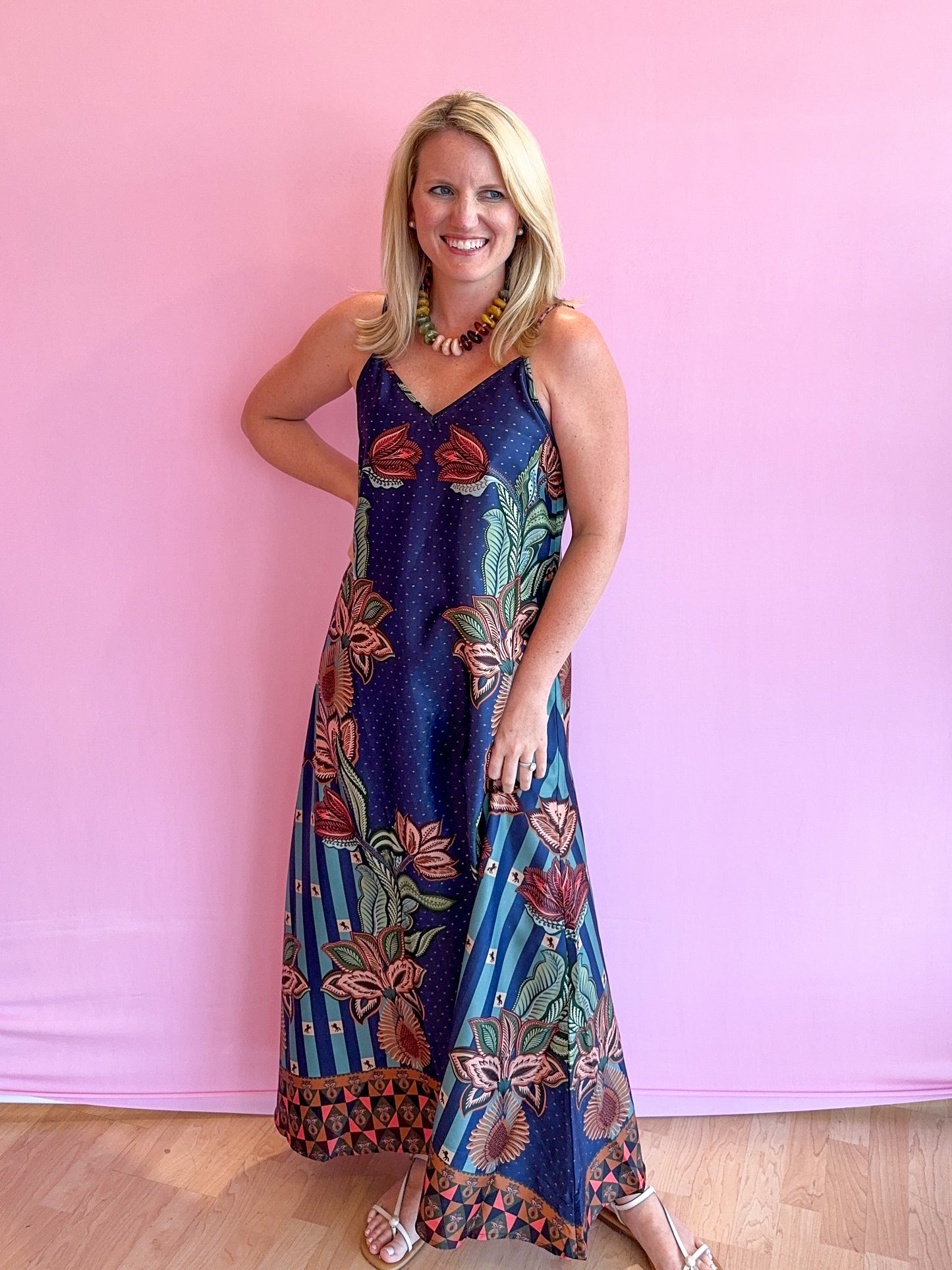 Camille Floral Slip Dress