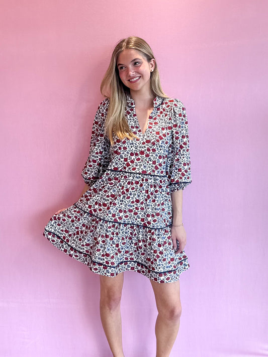 Tory Dress Bittersweet Bloom