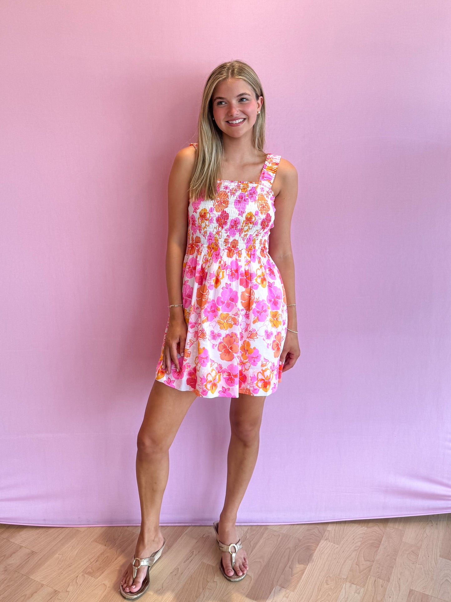 Hadly Skirted Romper Pansy Fansy