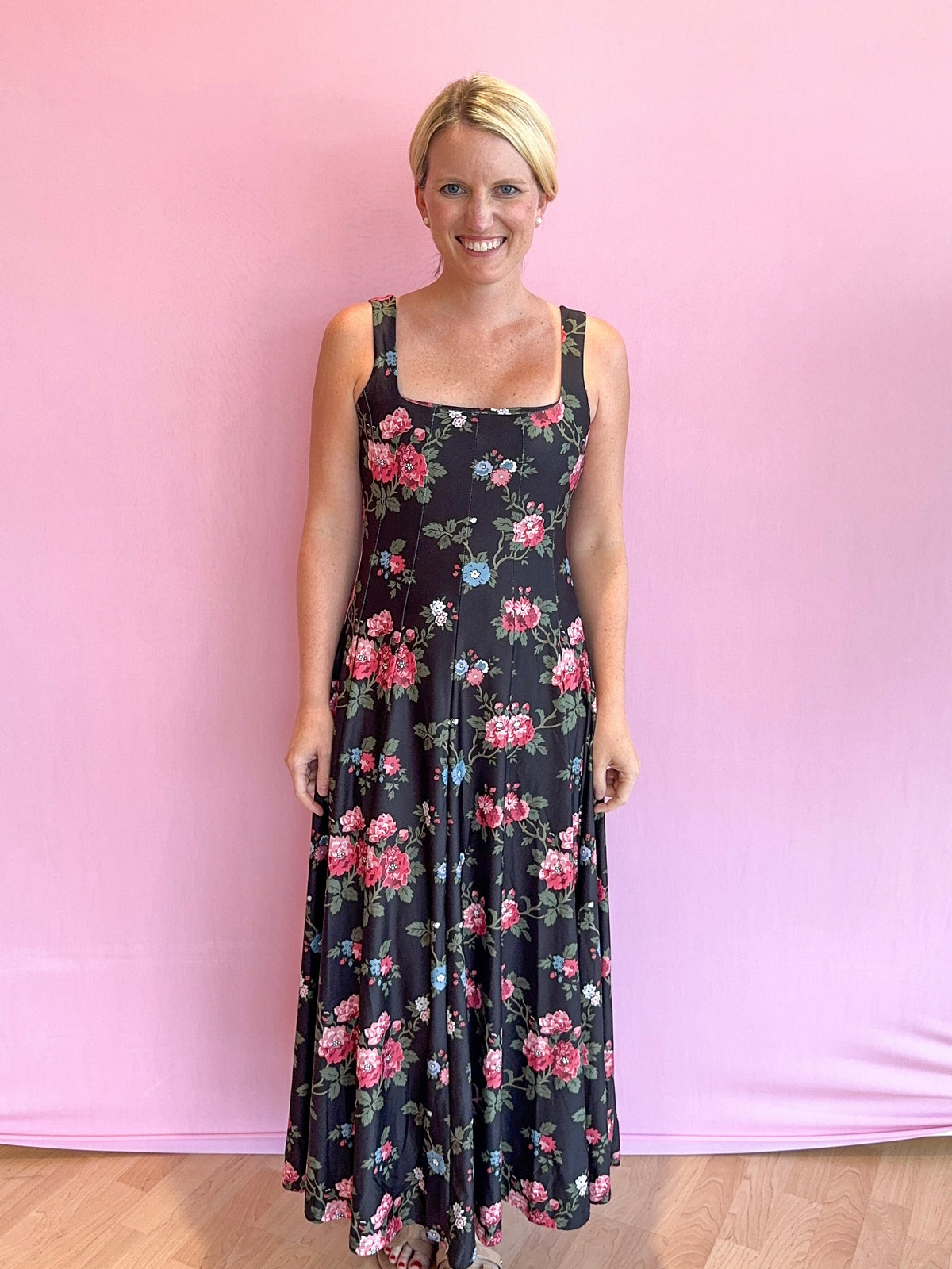 Banks Dress Duchess Rose