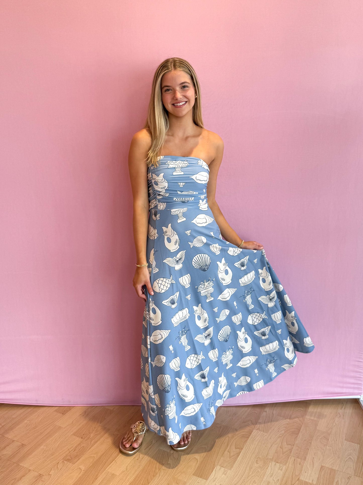 Gloria Dress Ocean Vase