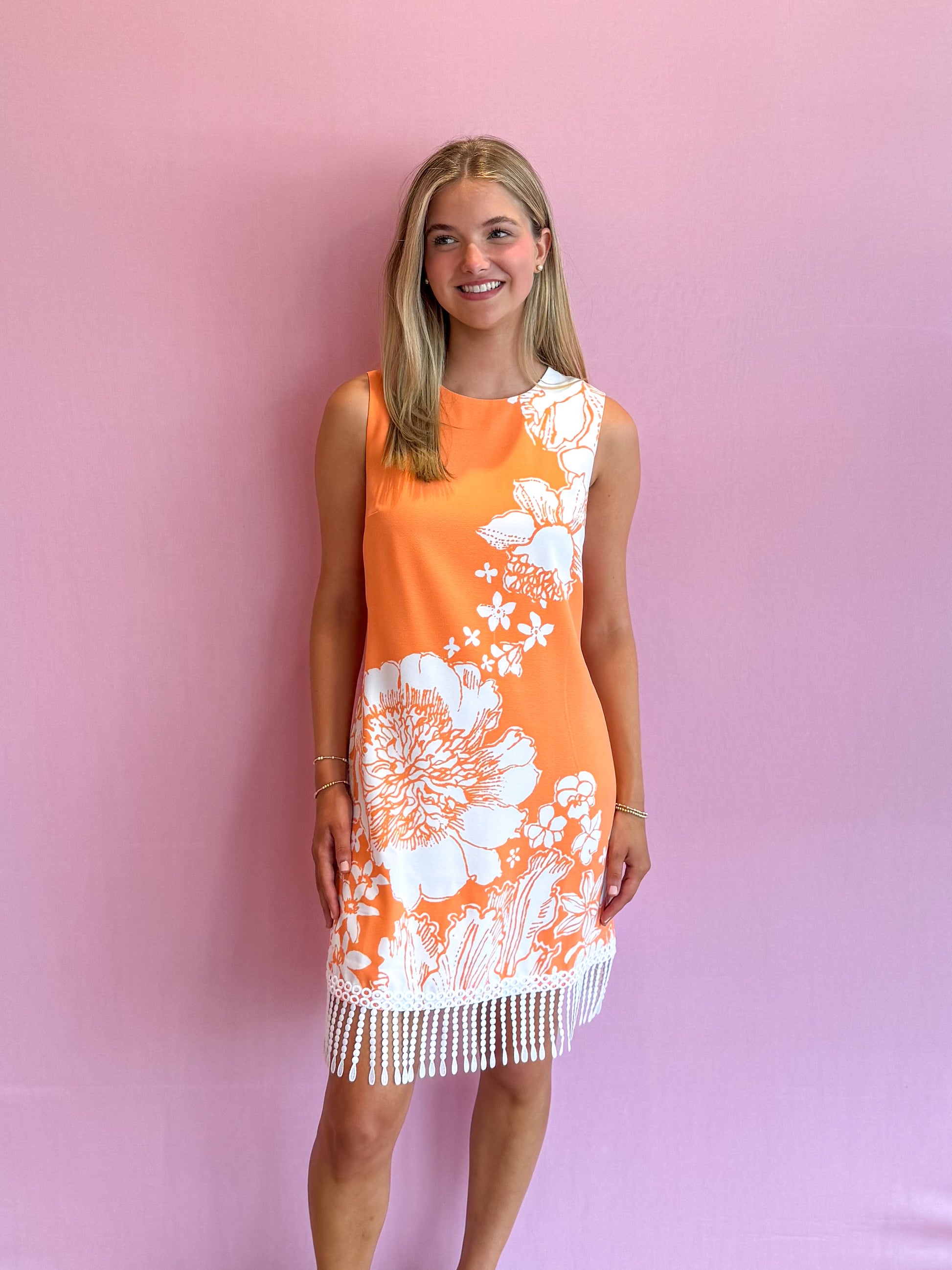 Lilly Pulitzer Aniya Fringe Shift Dress
