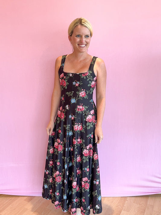 Banks Dress Duchess Rose