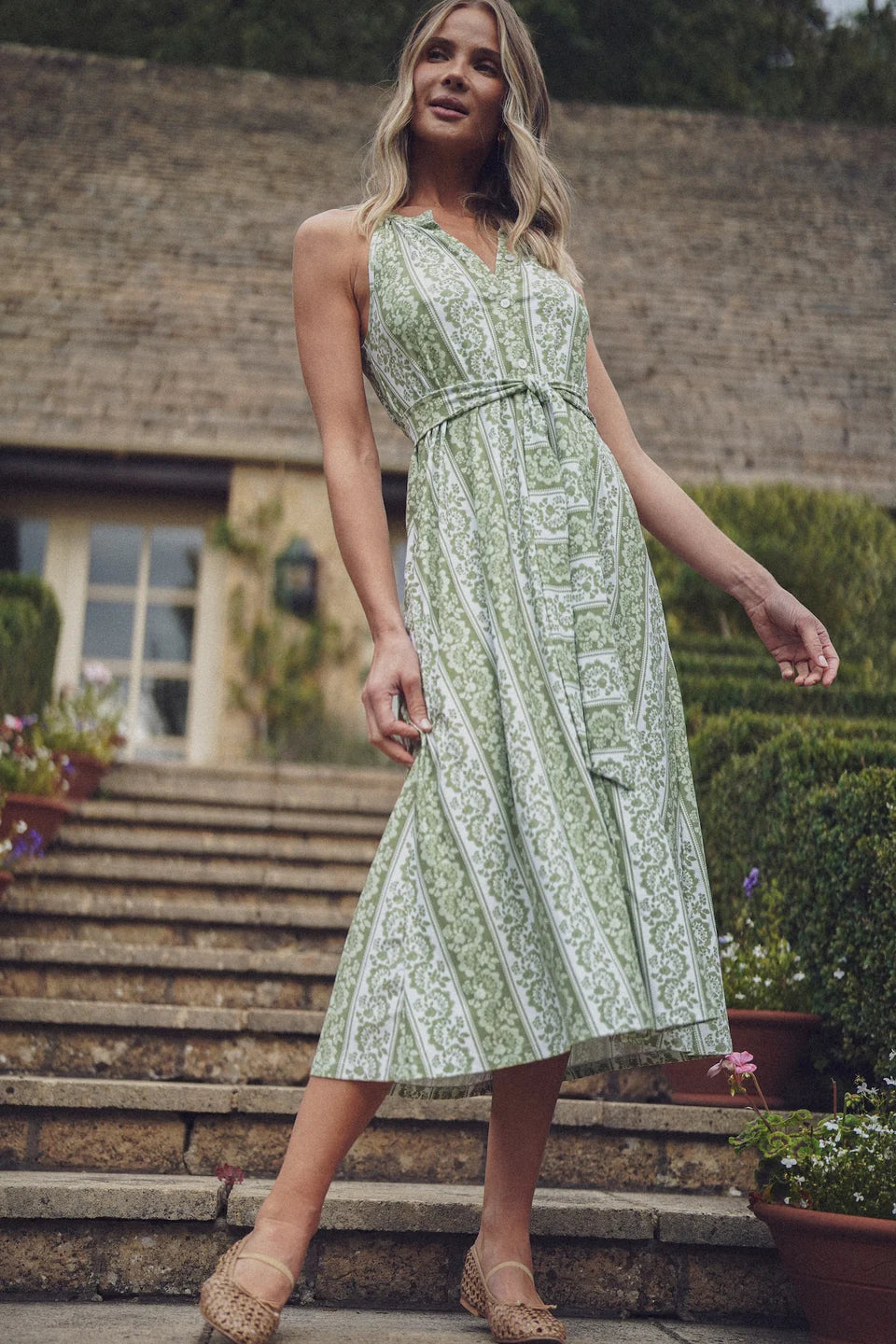 Sunny Dress Tart Stripe