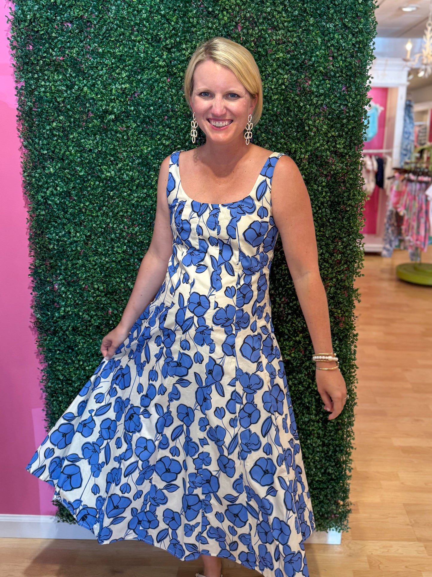 Allyson Floral Midi Dress