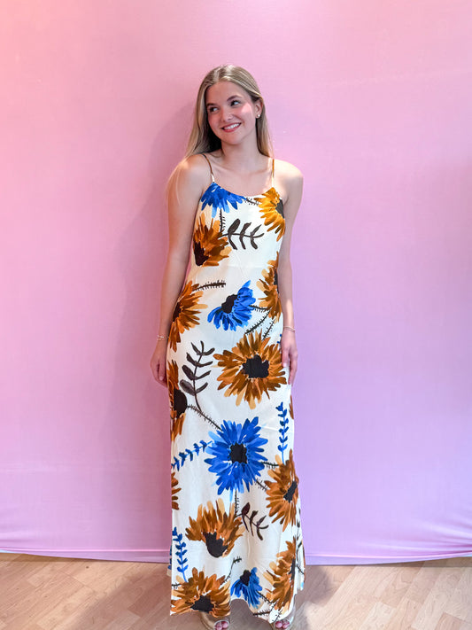 Anya Dress Sunflower Haze