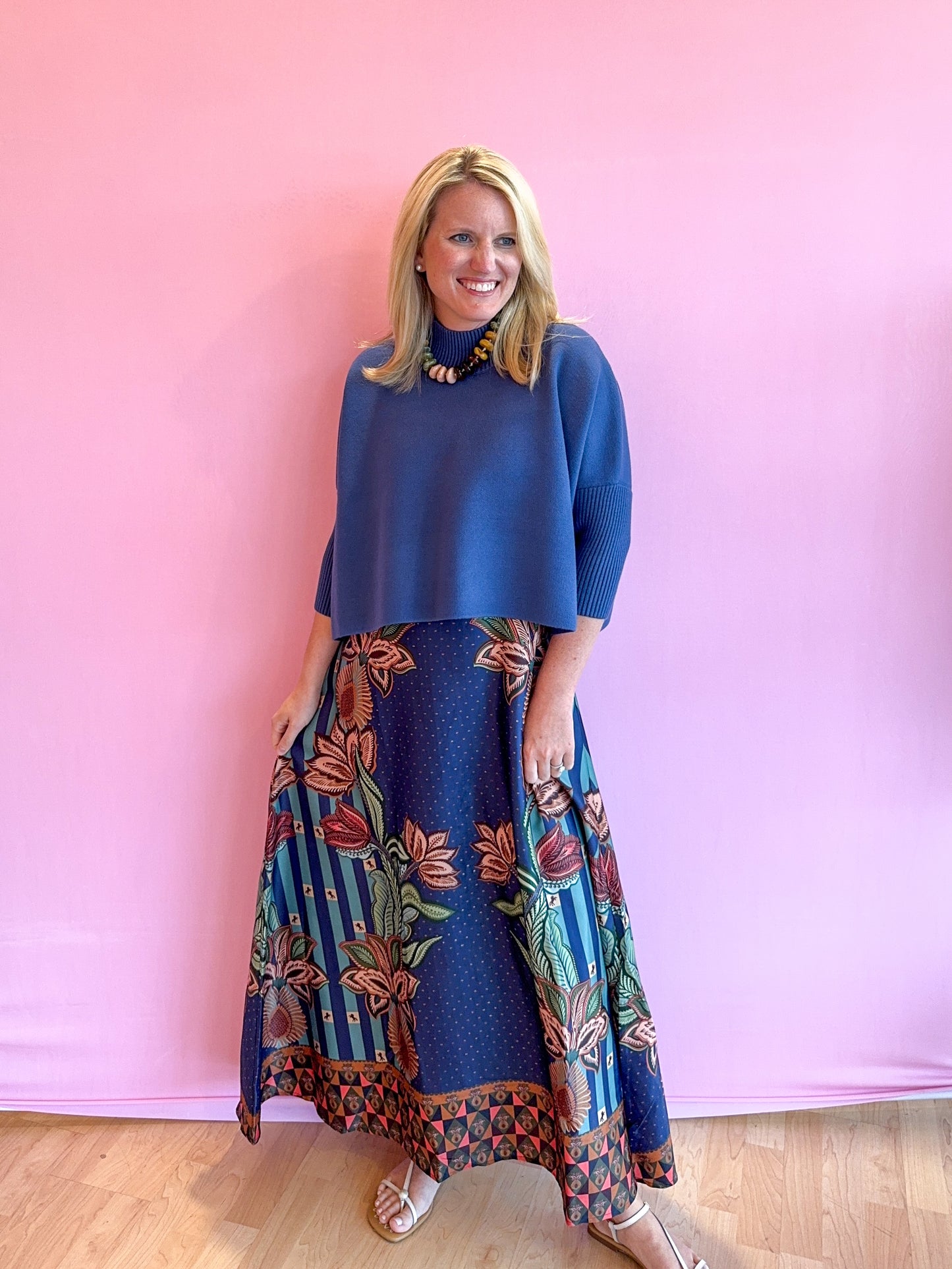 Sophia Sweater Dusty Navy