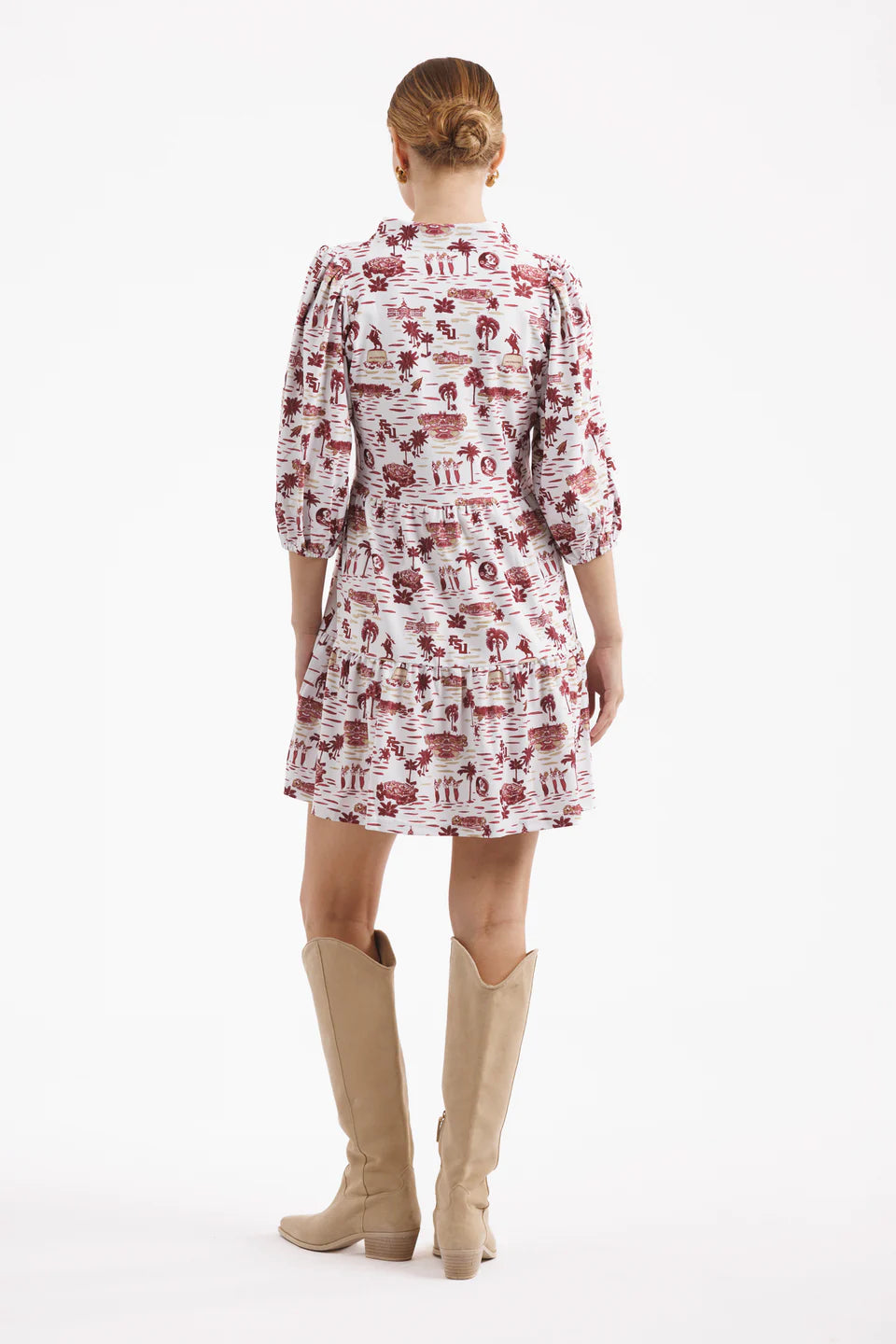 Tory Dress Florida State Toile
