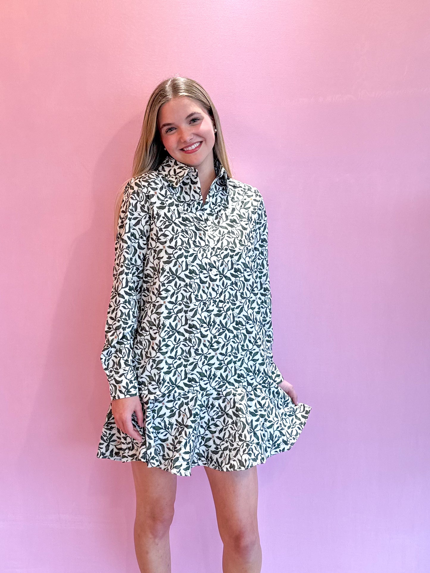 Cherry Dress Lucky Vines