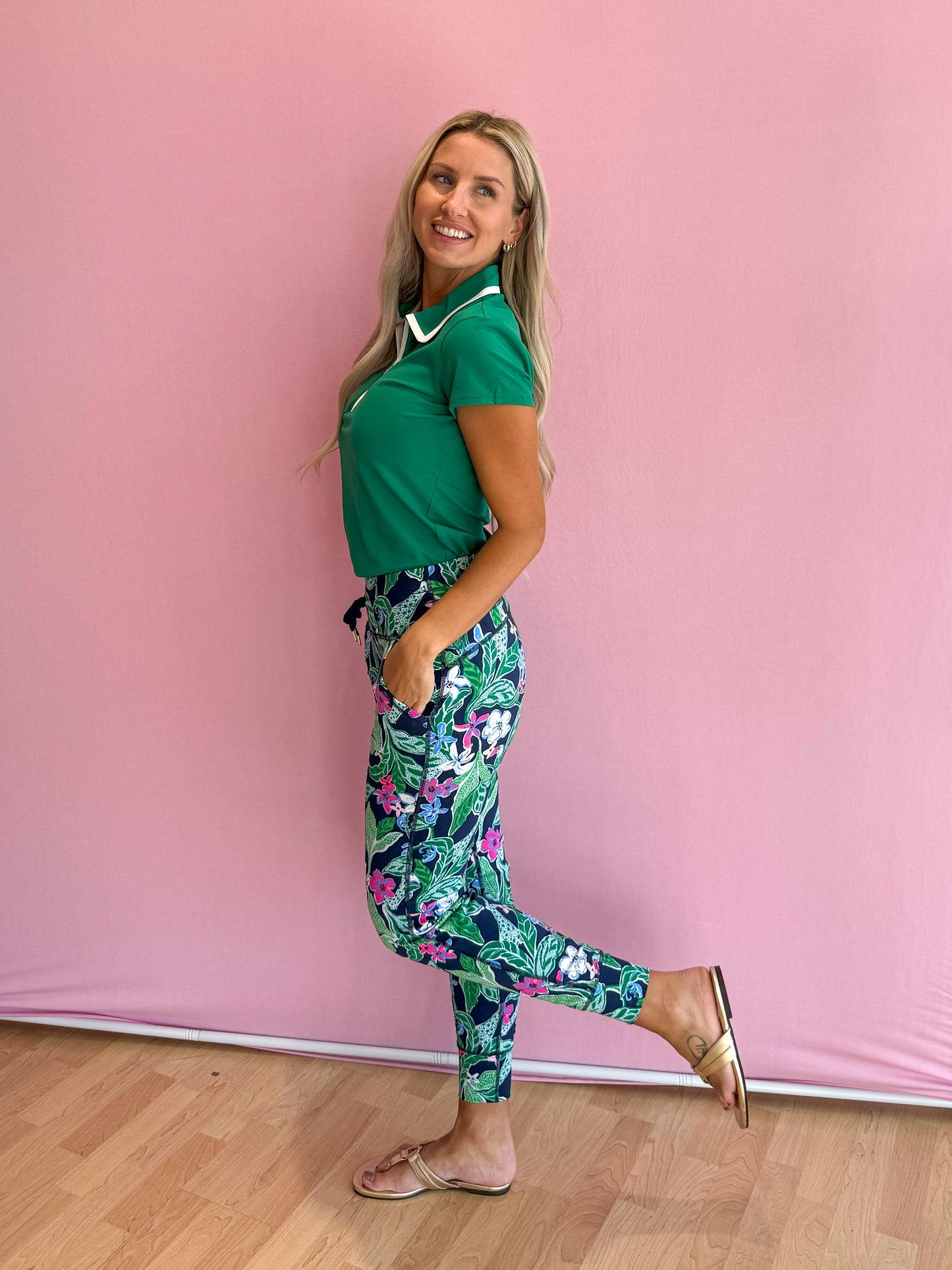 Island Mid Rise Jogger UPF 50+ Untamed