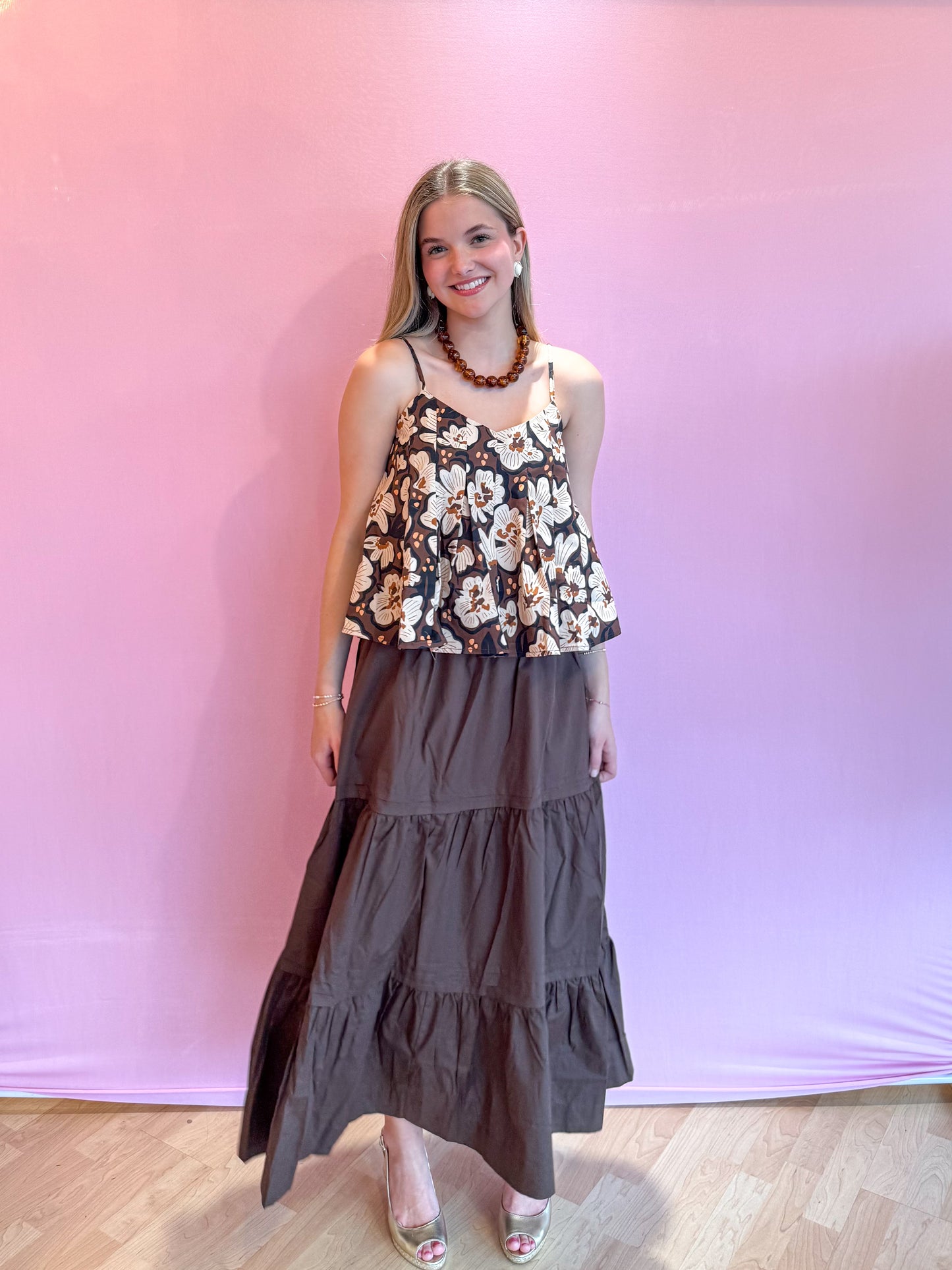 Bronze Blossom Top