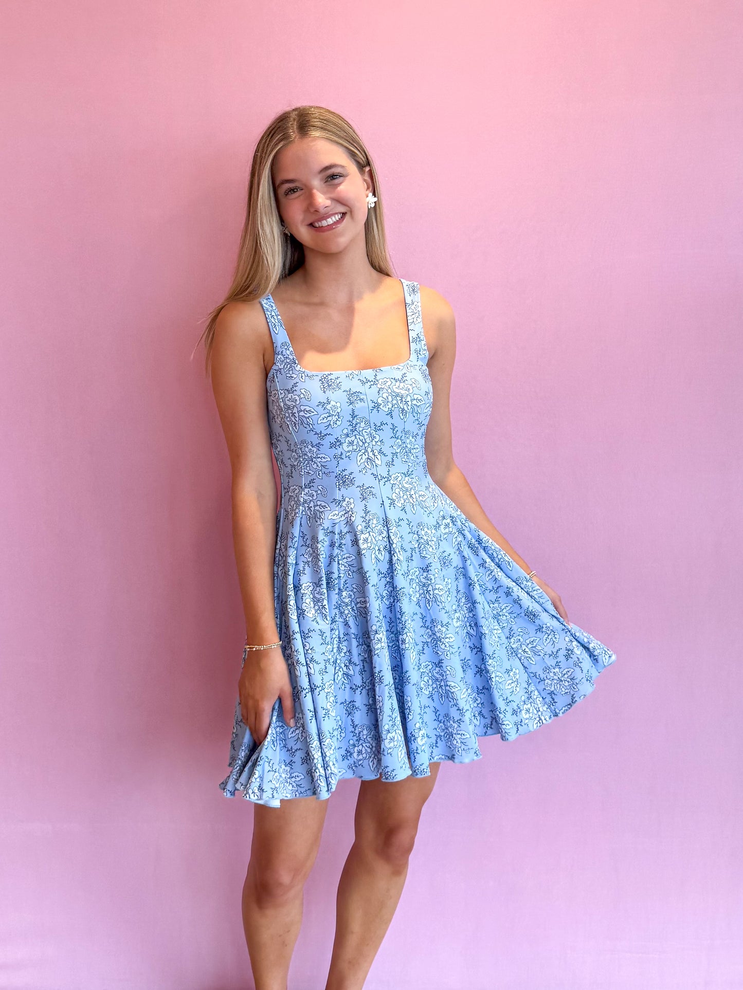 Wells Dress Raindrop Floral