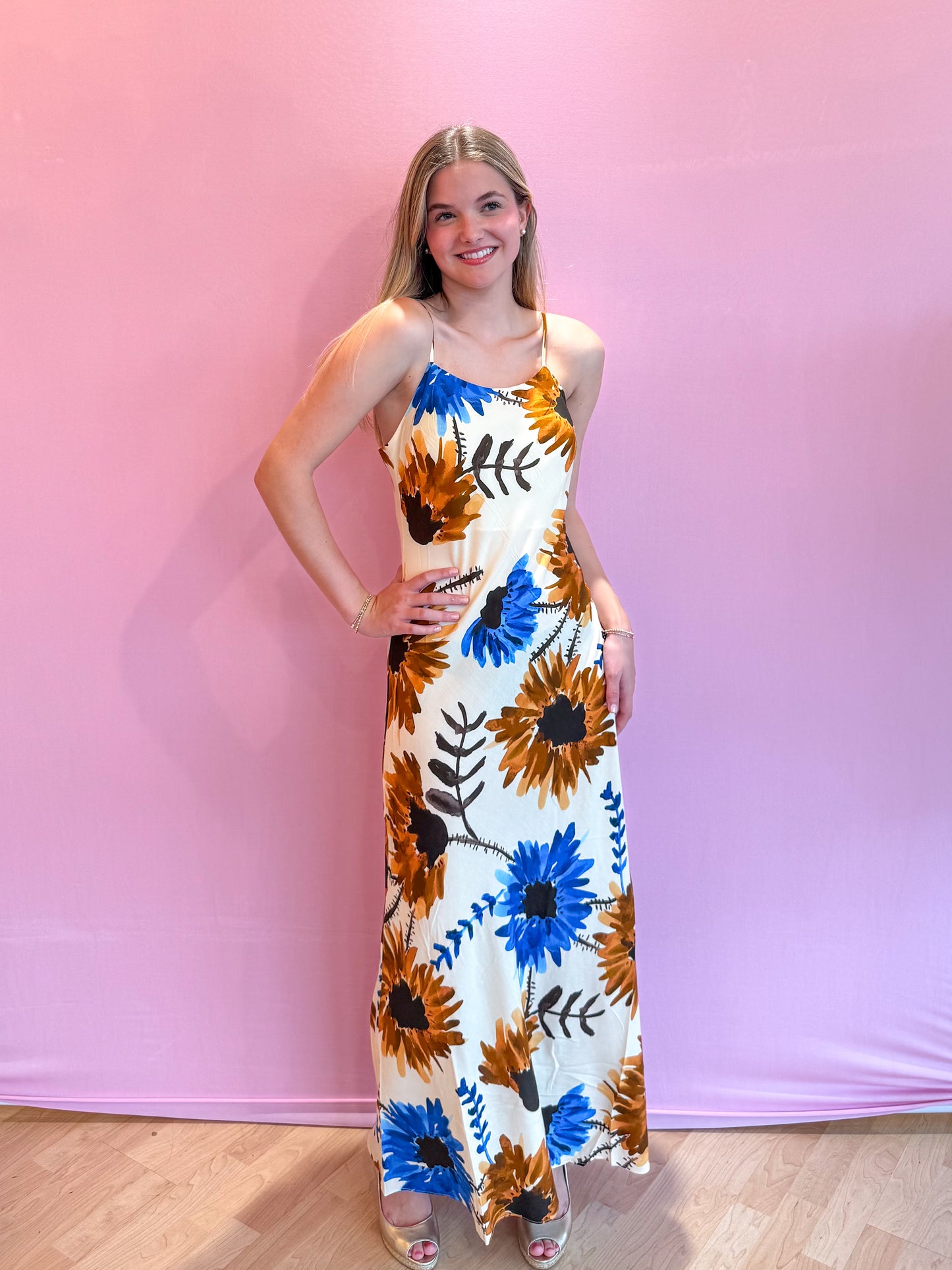 Anya Dress Sunflower Haze