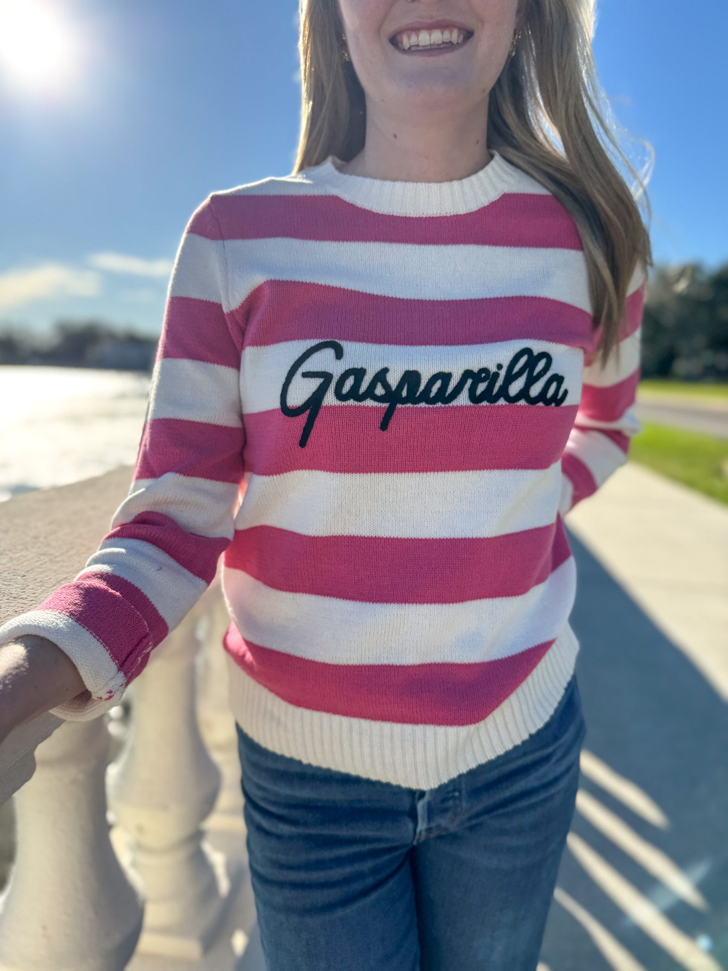 Gasparilla Striped Sweater