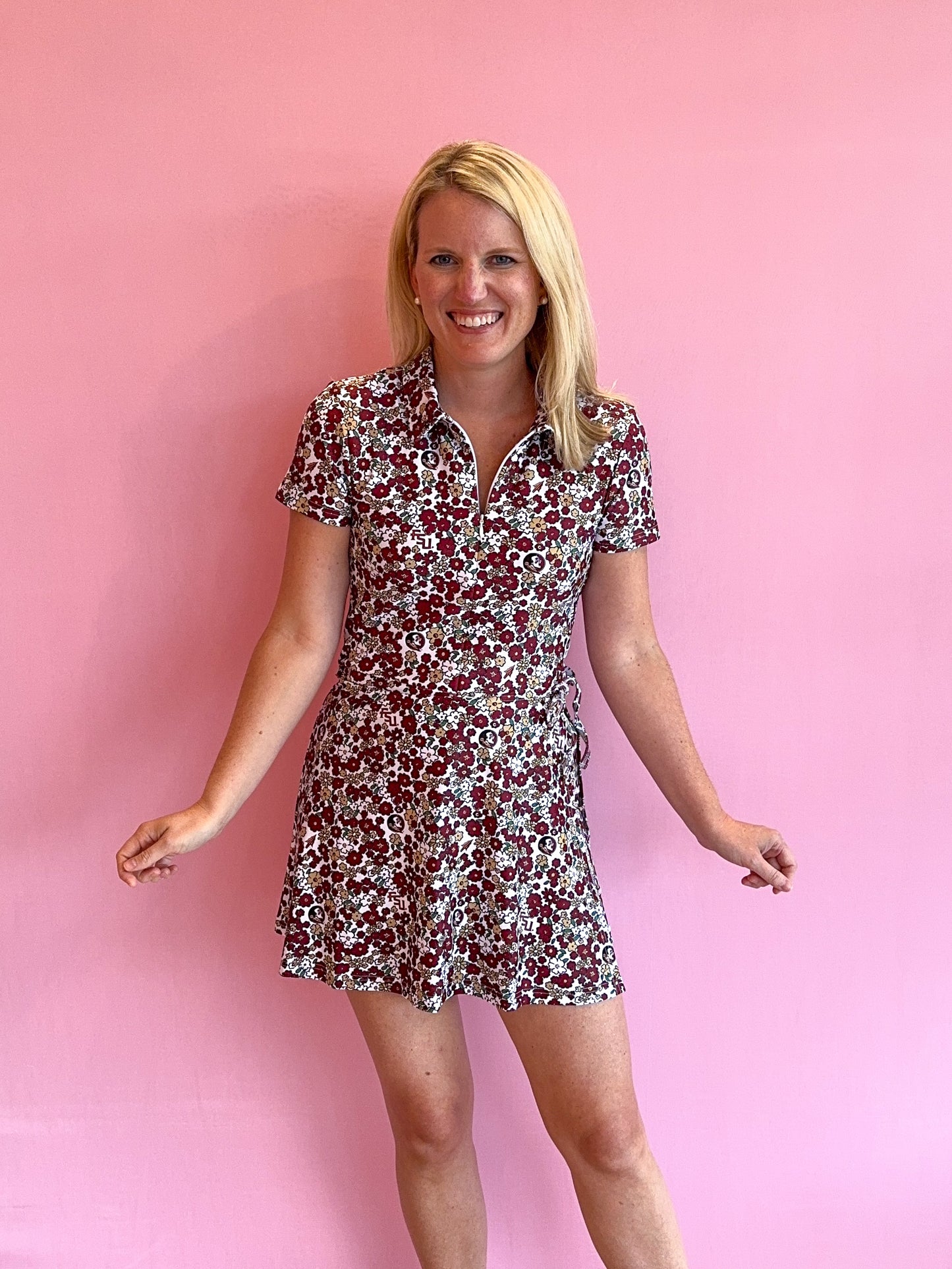 Ivy Dress Florida State Poppies