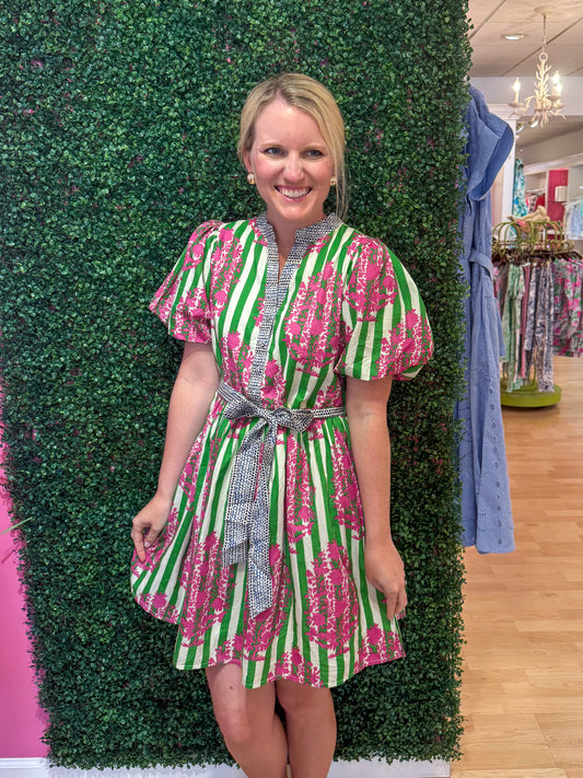 Iris Tie Waist Dress