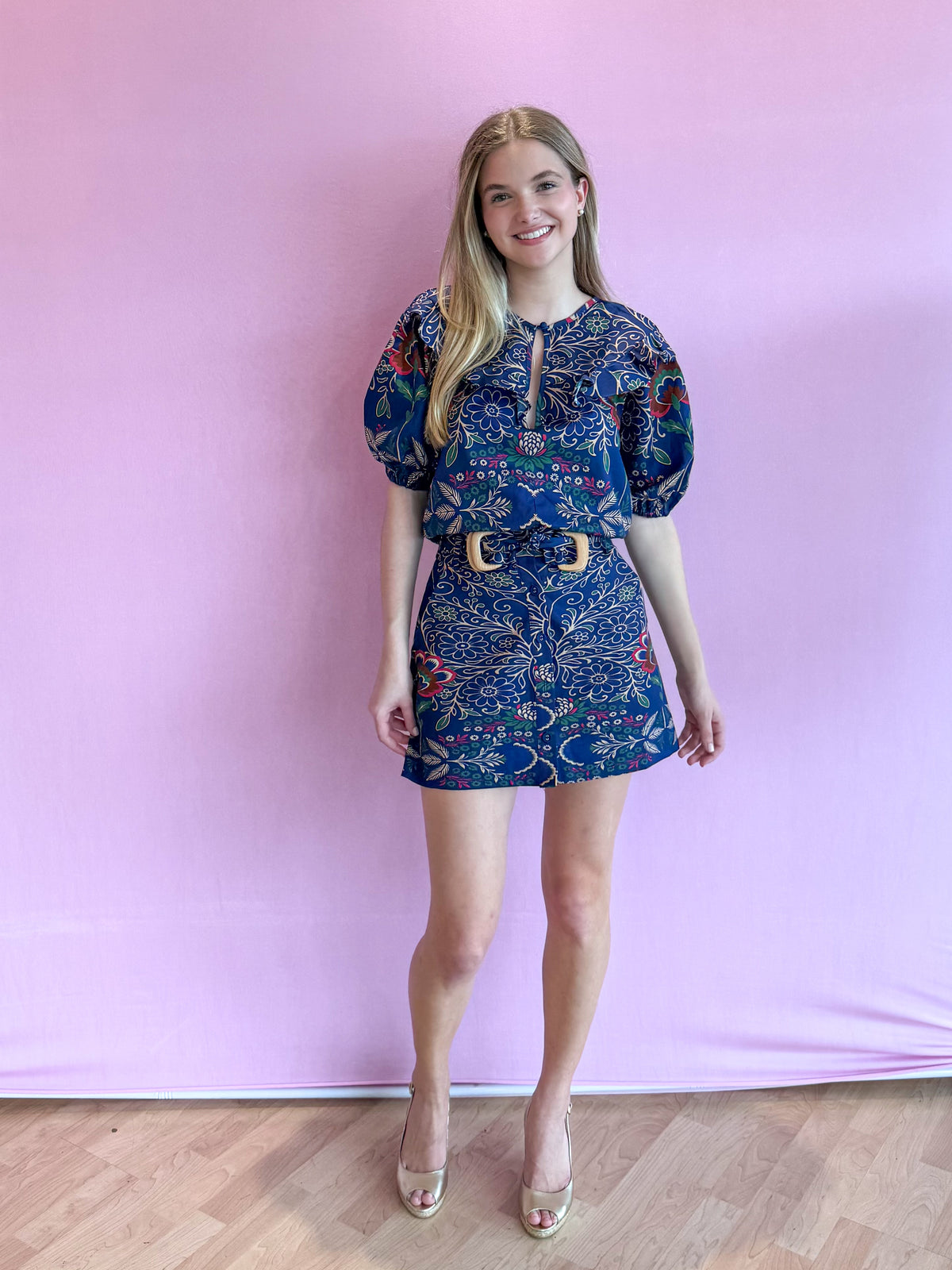 Nora Mini Skort Butterfly Love