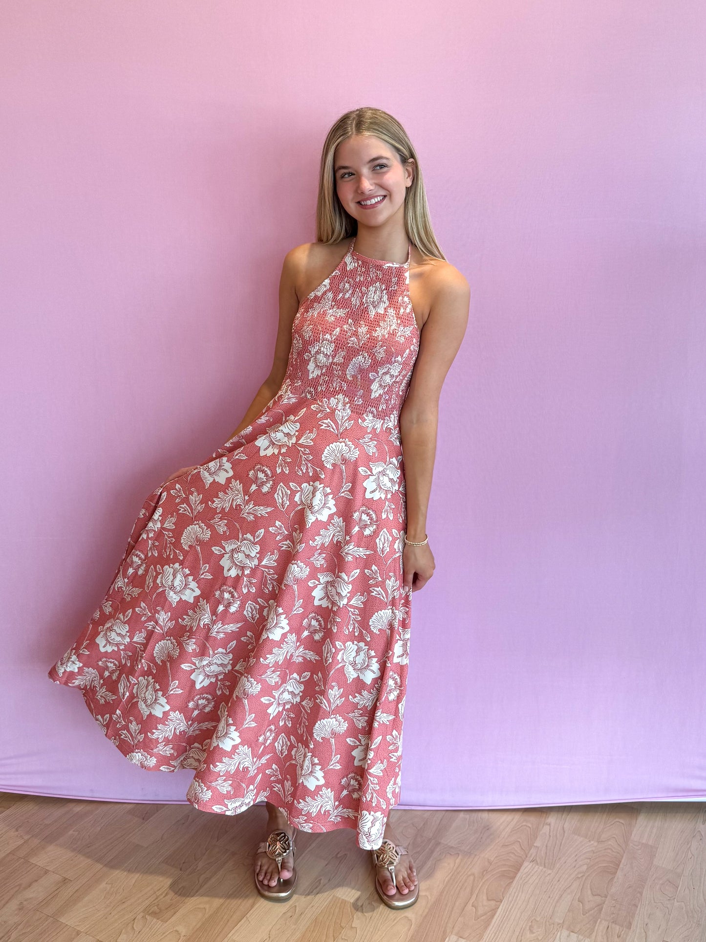 Florenza Dress Beach Bloom