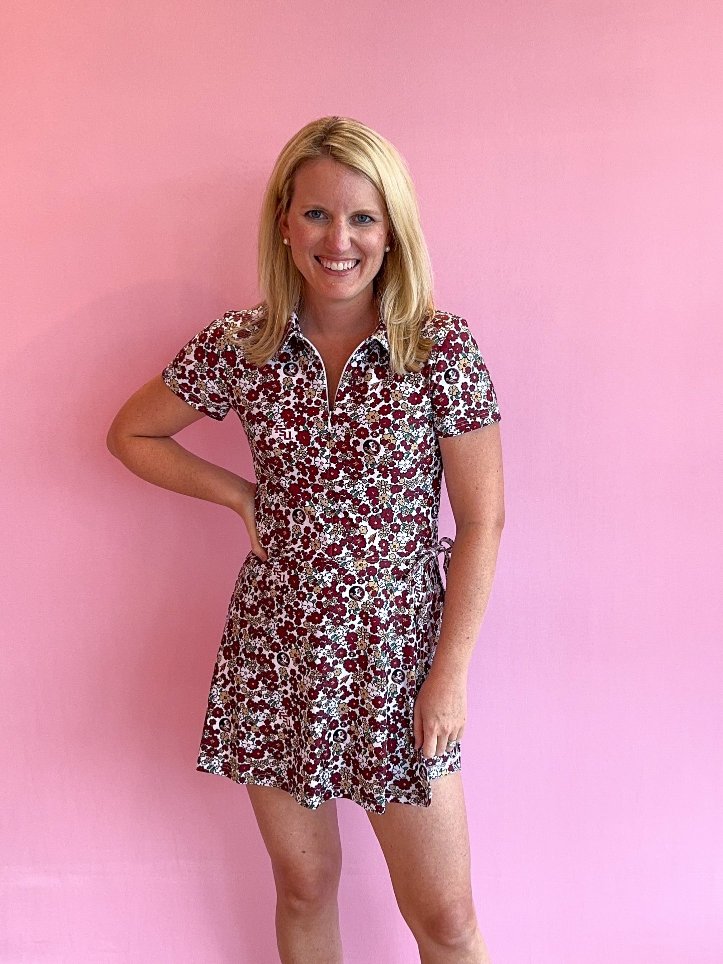 Ivy Dress Florida State Poppies