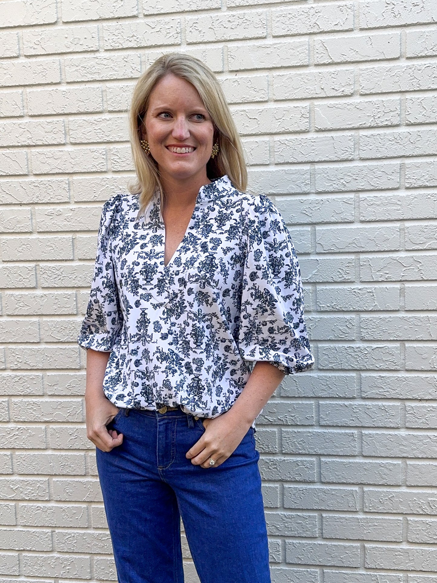 Eliza Top Roman Holiday