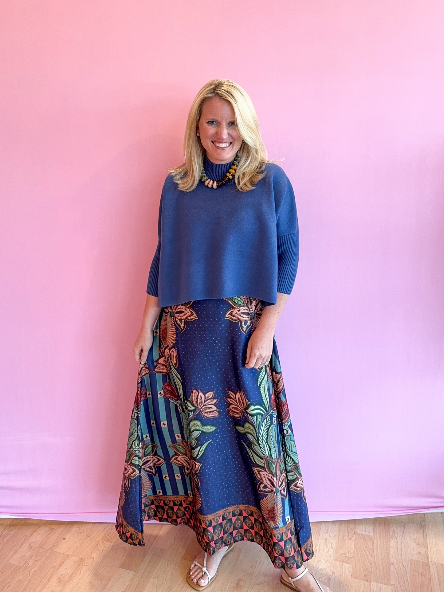 Sophia Sweater Dusty Navy