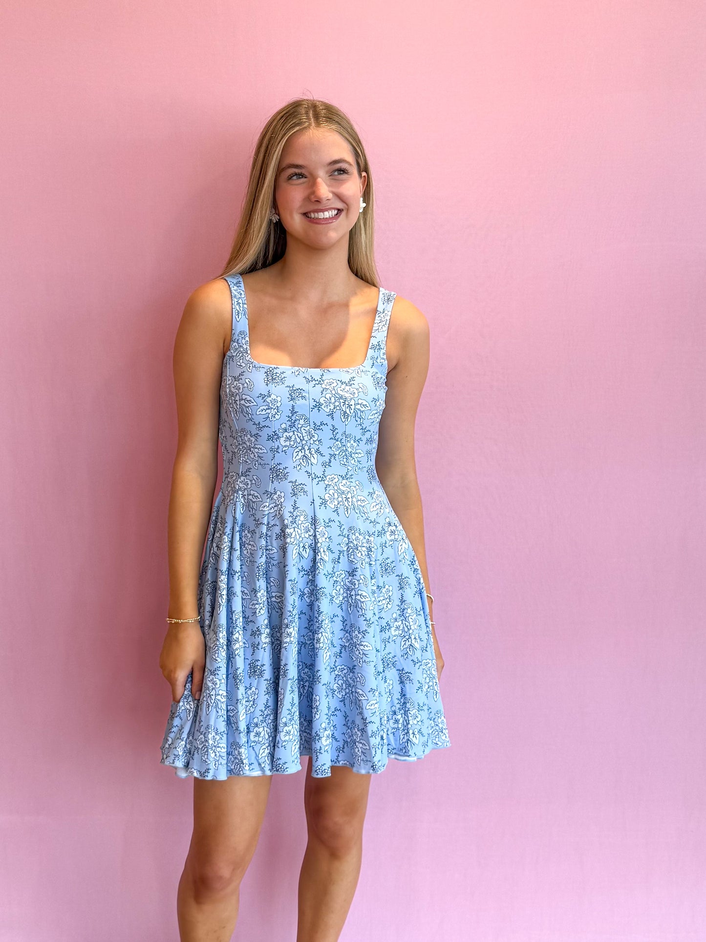 Wells Dress Raindrop Floral
