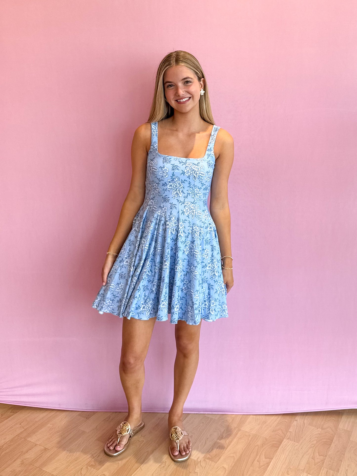 Wells Dress Raindrop Floral