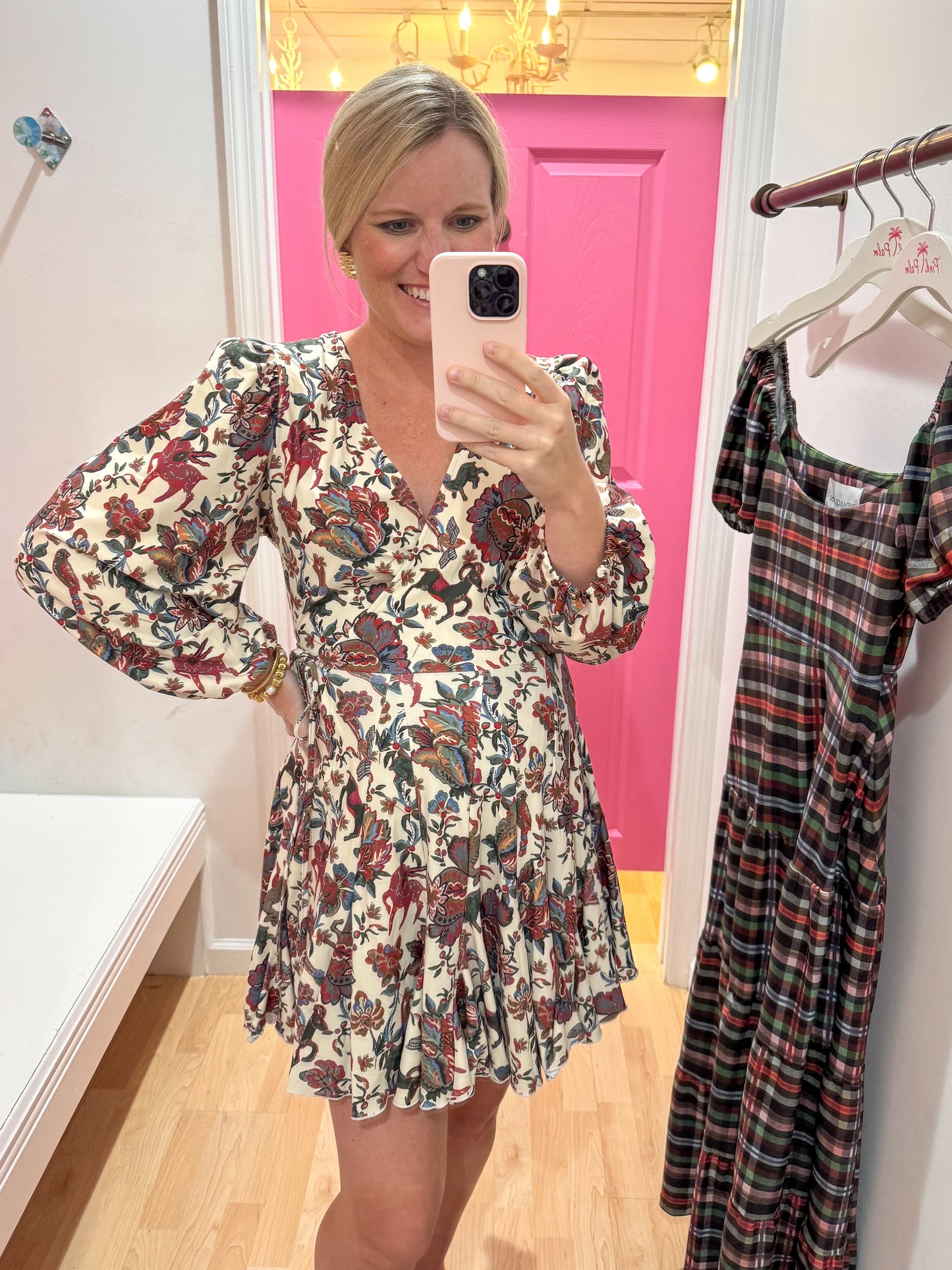 Sterling Stretch Dress Woodland Flora
