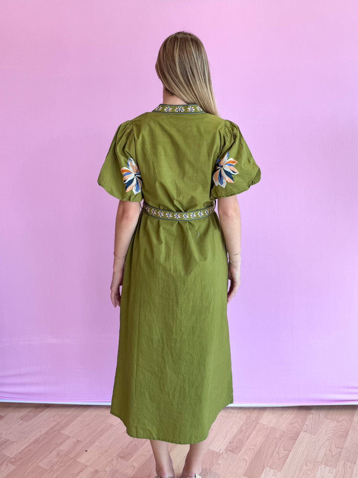 Ivey Floral Midi Dress