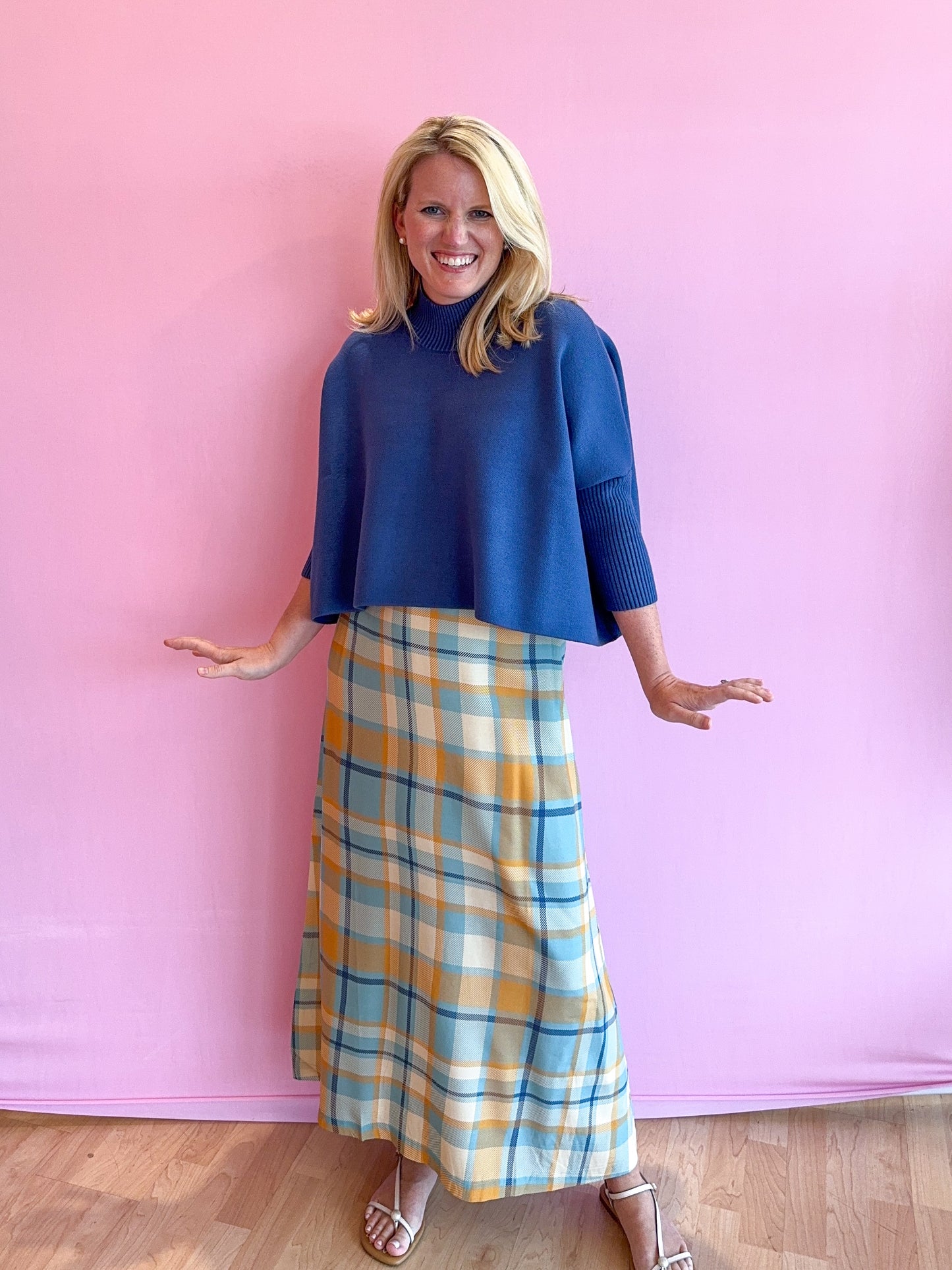 Tiffany Skirt Harvest Plaid