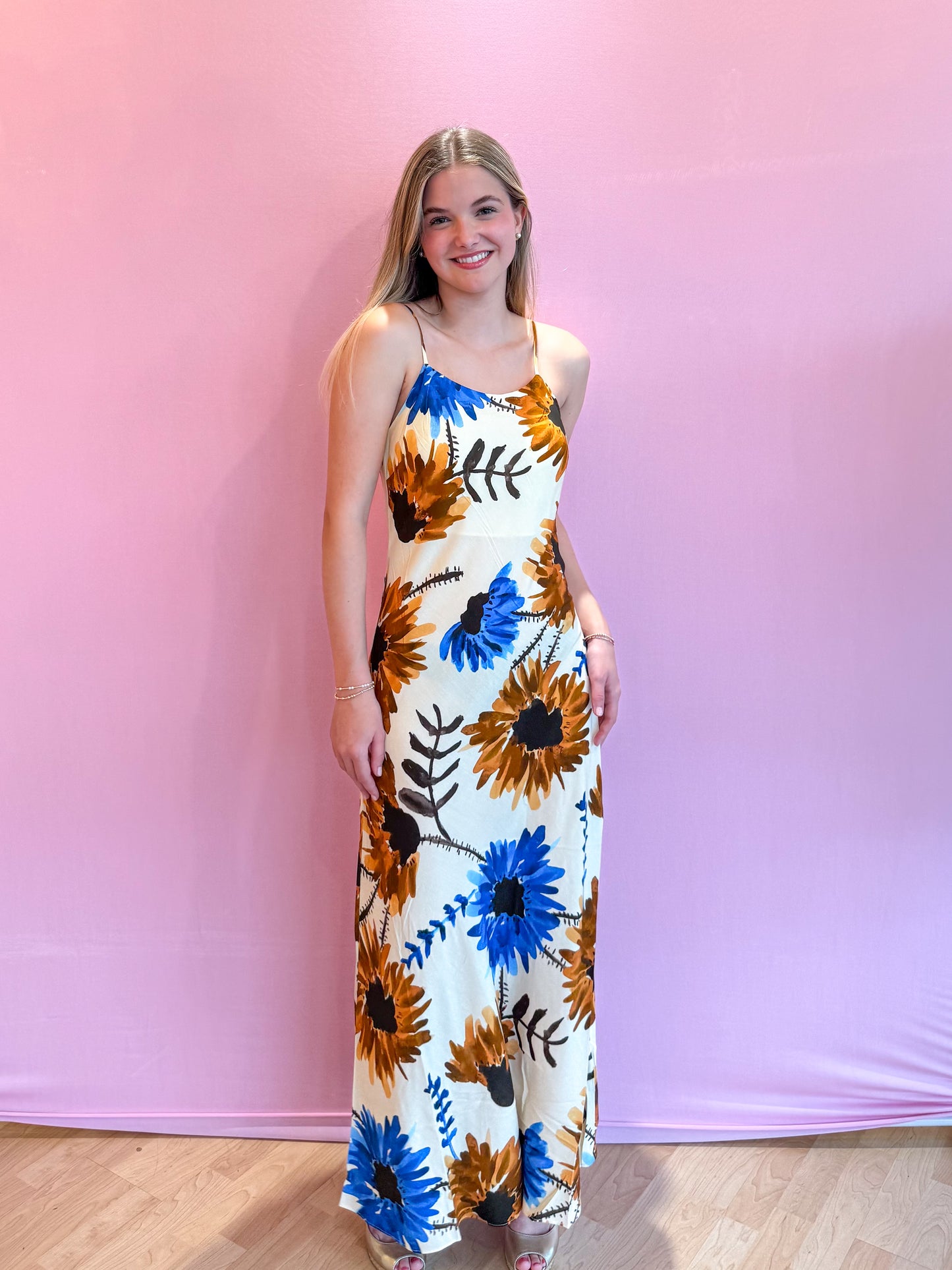 Anya Dress Sunflower Haze