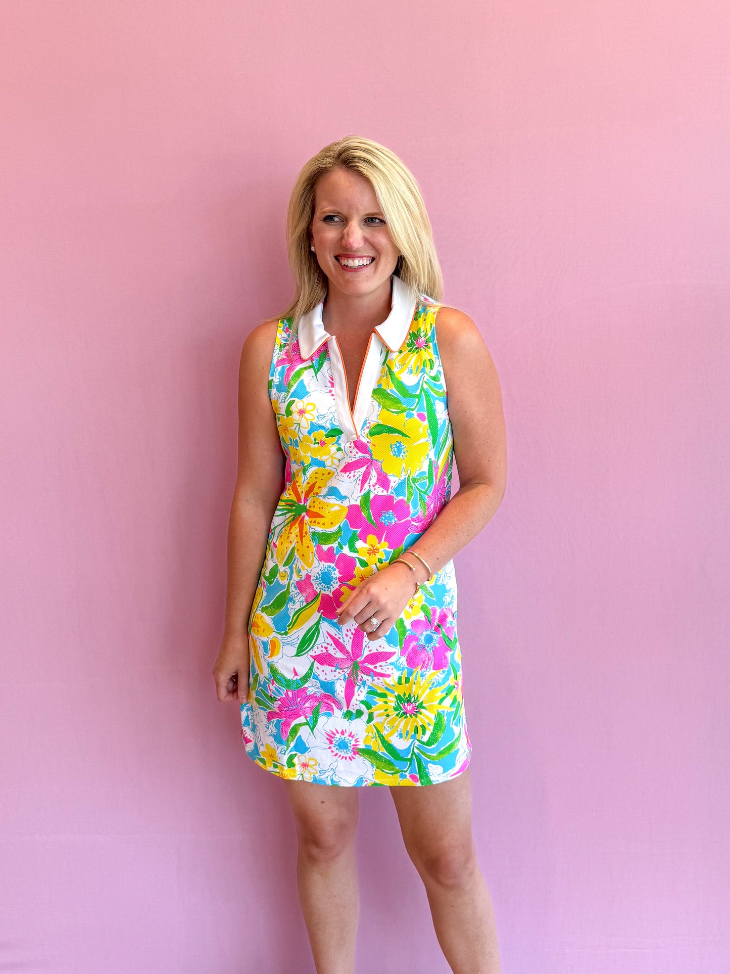 Cayo Costa Sleeveless Dress UPF 50+ Lovely Lilly