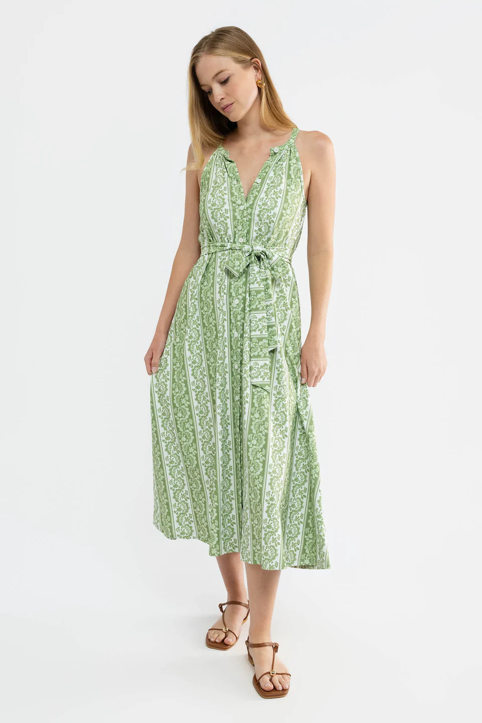 Sunny Dress Tart Stripe