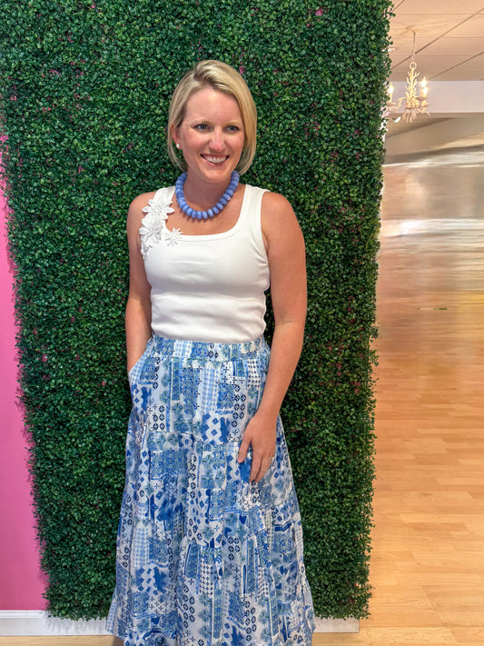 Jodi Lee Patchwork Skirt