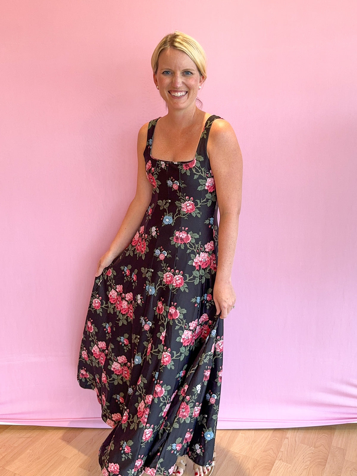 Banks Dress Duchess Rose