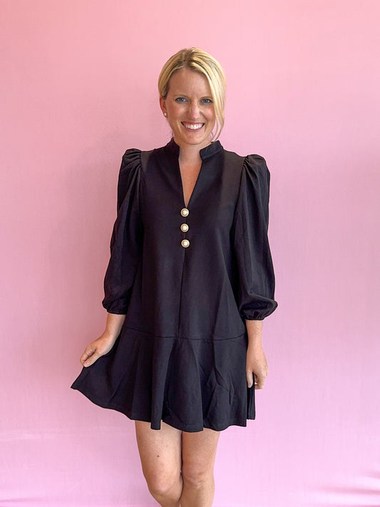 Hazel Dress Black