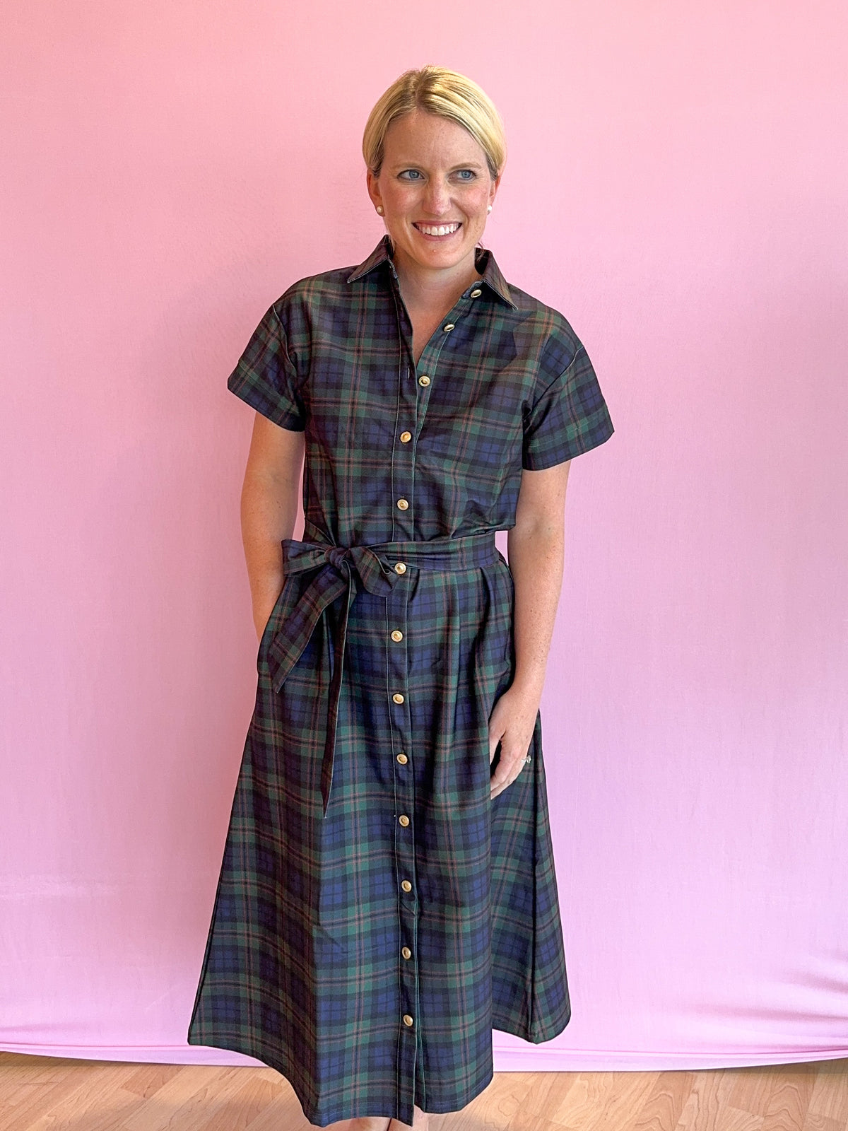 Miller Dress Glade Plaid