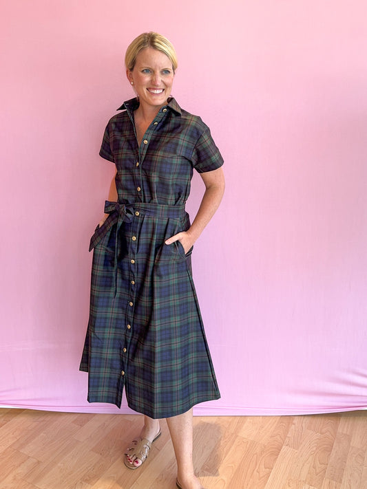 Miller Dress Glade Plaid
