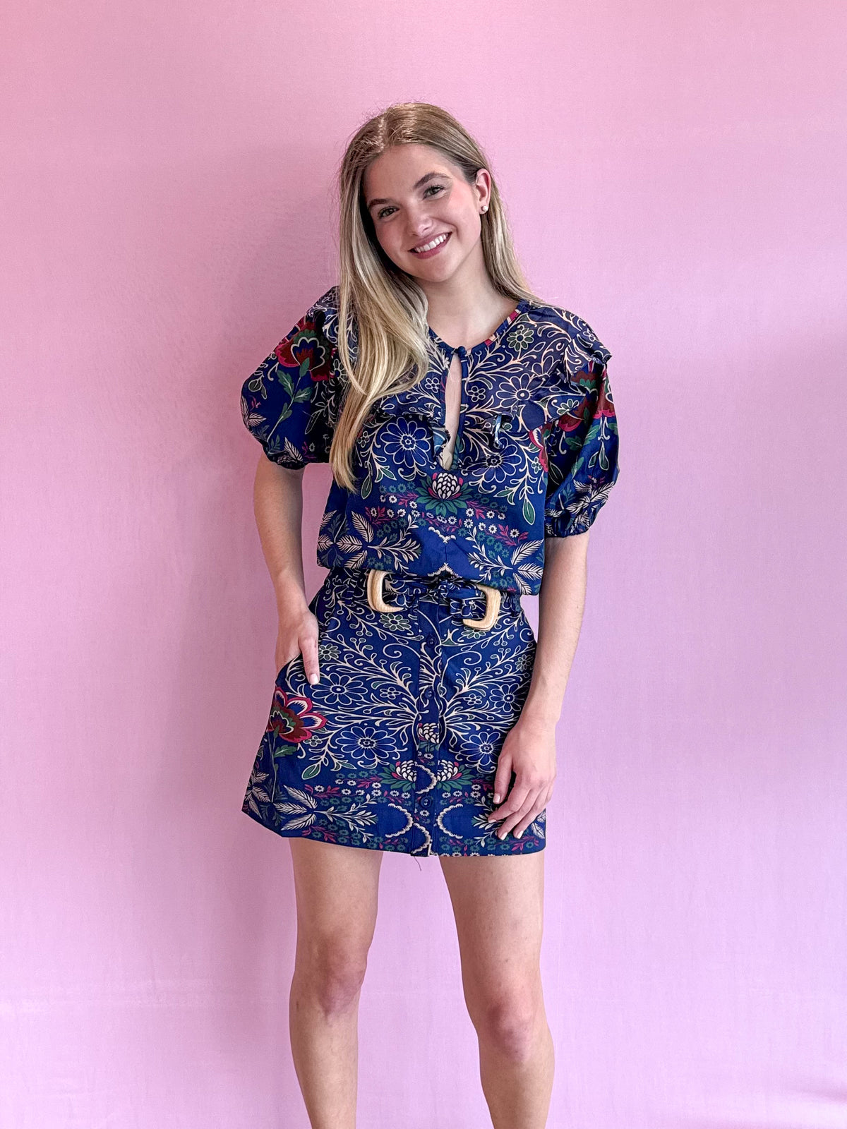 Nora Mini Skort Butterfly Love