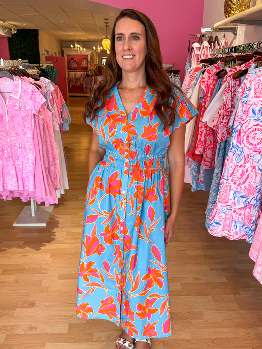Susan Floral Maxi Dress