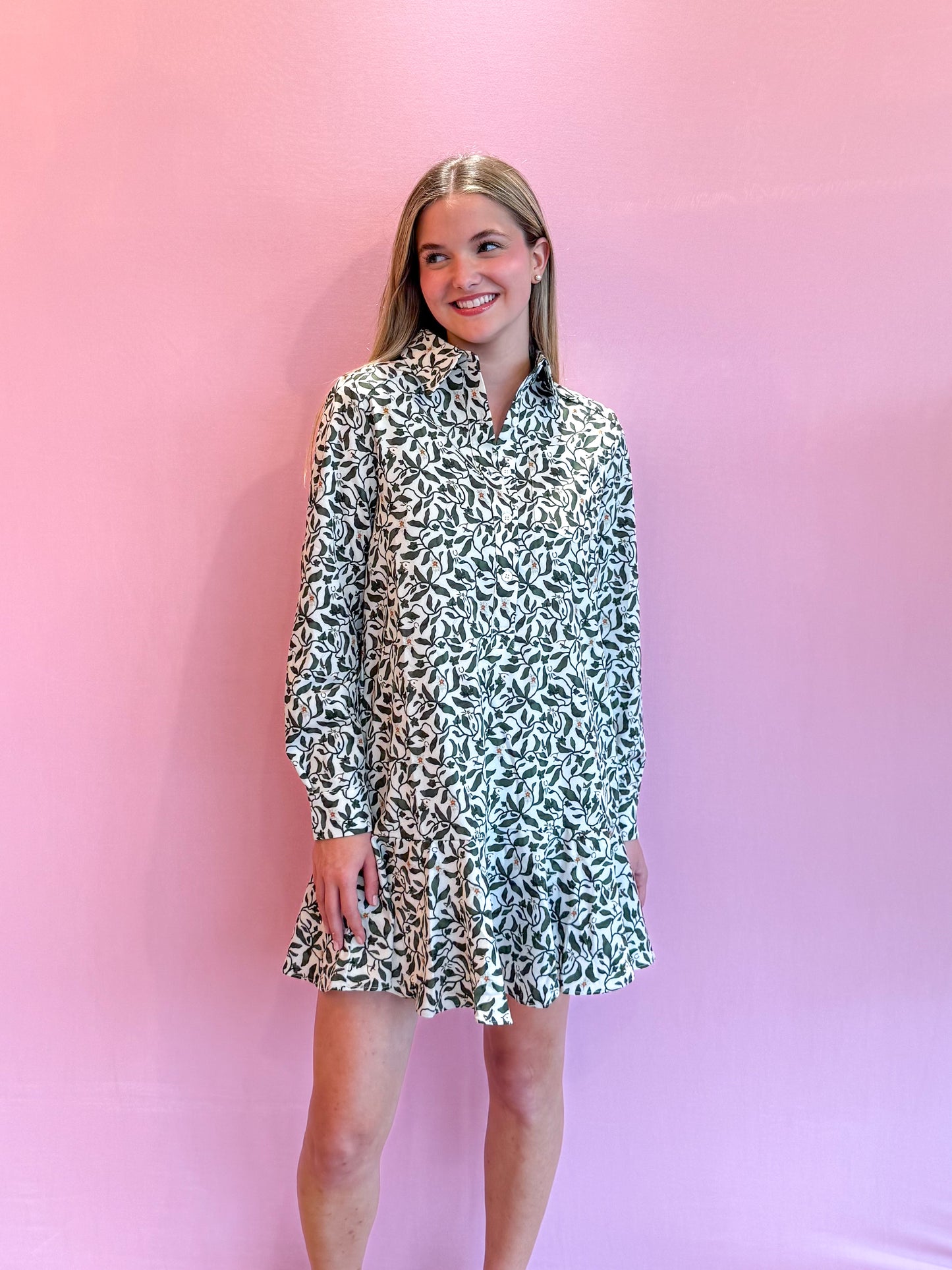 Cherry Dress Lucky Vines