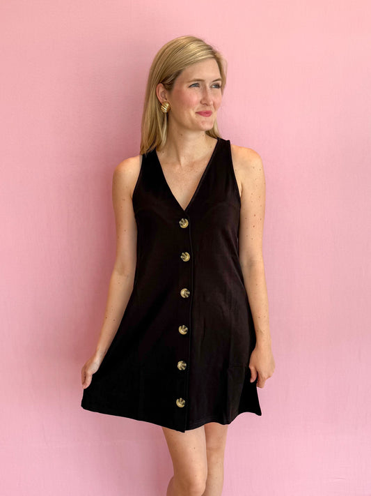 Dorothy Dress Ponte Black