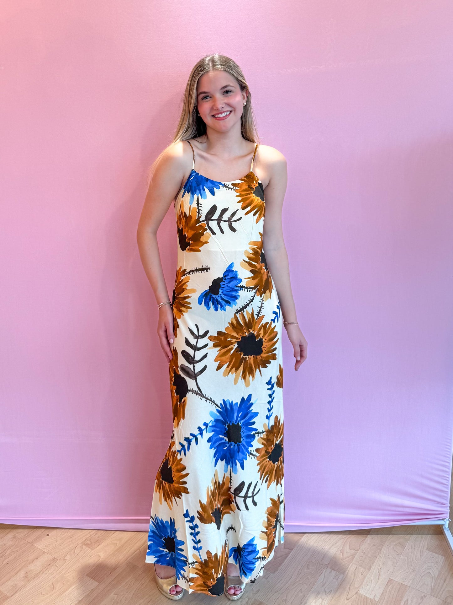 Anya Dress Sunflower Haze