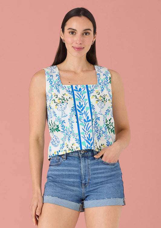 Brie Top Chinoiserie Garden